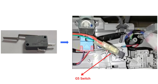 snap action micro switch in washing machines