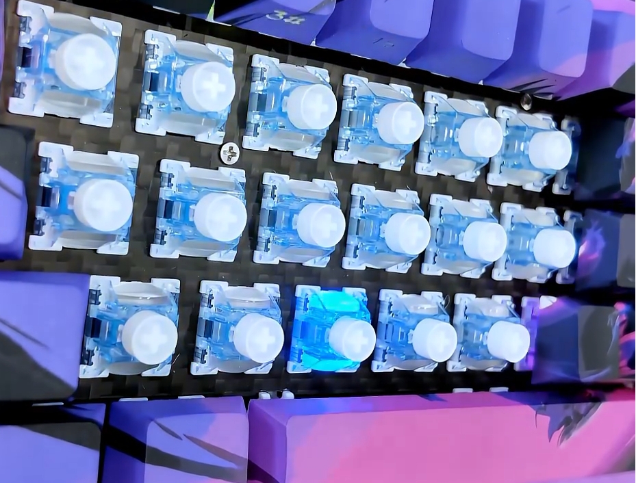 polar magnetic keyboard switches ice shine in keyborad