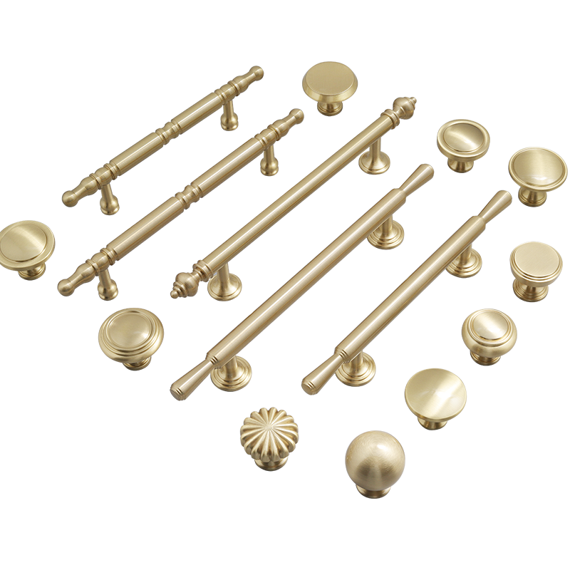 fruniture cabinet brass handles