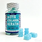 OEM/ODM Biotin & Collagen Gummies High Absorption 10,000mcg Biotin & Collagen Supplement for for Hair, Skin & Nails Health