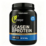 Hot Sale Casein Protein Powder 24g Protein - Slowly Digestible for Sleep Recovery & Muscle Preservation, OEM Custom Label