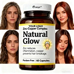 Zinc Copper Capsules 
Zinc Copper Capsules With 50mg Zinc&2mg Copper
50mg Zinc & 2mg Copper Supplement Capsules 
 Zinc Copper Capsules for Adult Bone Support
Zinc Copper Capsules for Skin & Hair Heart Health
OEM/ODM Customizable Zinc Copper Capsules