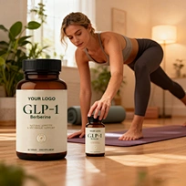 OEM/ODM Customizable GLP-1 Supplement Capsules Natural GLP-1 Booster to Support Energy Steady, Appetite, Digestion & Gut Health