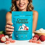 OEM/ODM Fast Hydration Support Electrolyte Gummies With Magnesium, Potassium, Zinc for Energy Boost Muscle Recovery Supplements