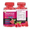OEM Vegan Magnesium Glycinate Gummy Candy 600mg High Absorption Magnesium Supplement Vitamins for Adults Kids Relaxation Stress