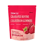 OEM/ODM Customizable 1000mg  Grass Fed Colostrum Gummies for Muscle Recovery & Digestive Health, Low Calorie, High Fiber
