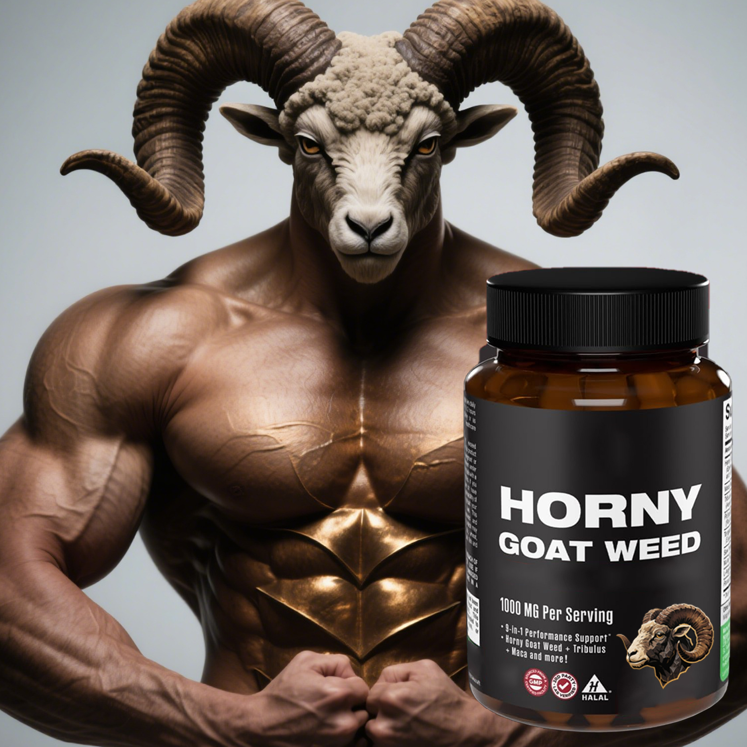  6-in-1 Horny Goat Weed Capsules