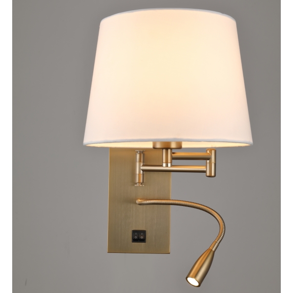 Minimalist LED wall lamp, perfect color temperature for living room