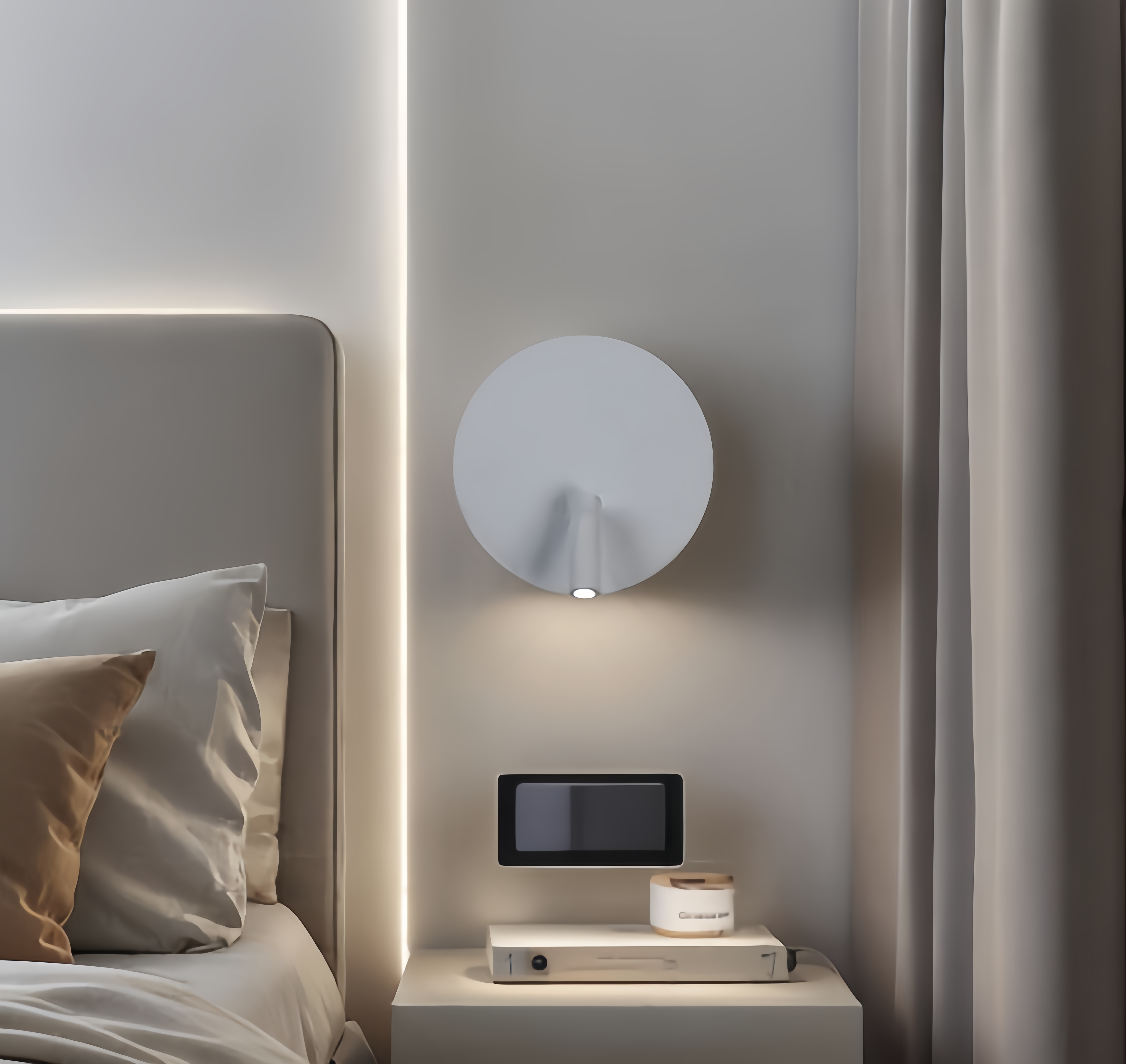 Modern LED wall lamp for living room ambient lighting
