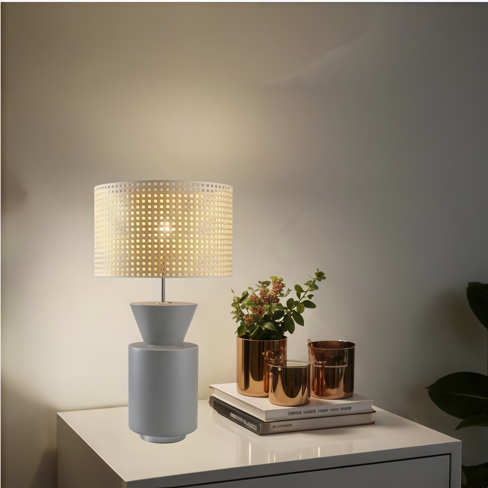 Modern LED table lamp, minimalist bedside light for bedroom home decor