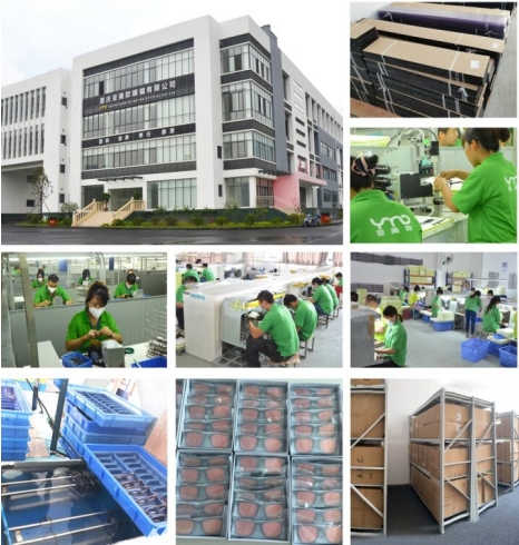 eyewear vendors--YMO Eyewear factory facility display