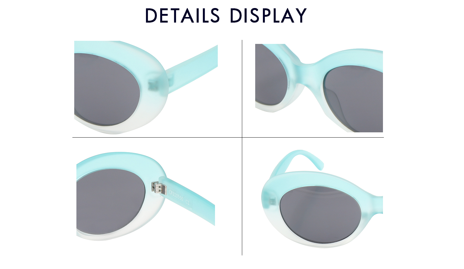 Eyewear manufacturer RPET material sunglasses