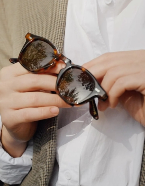 Vintage Tortoiseshell acetate sunglasses for men