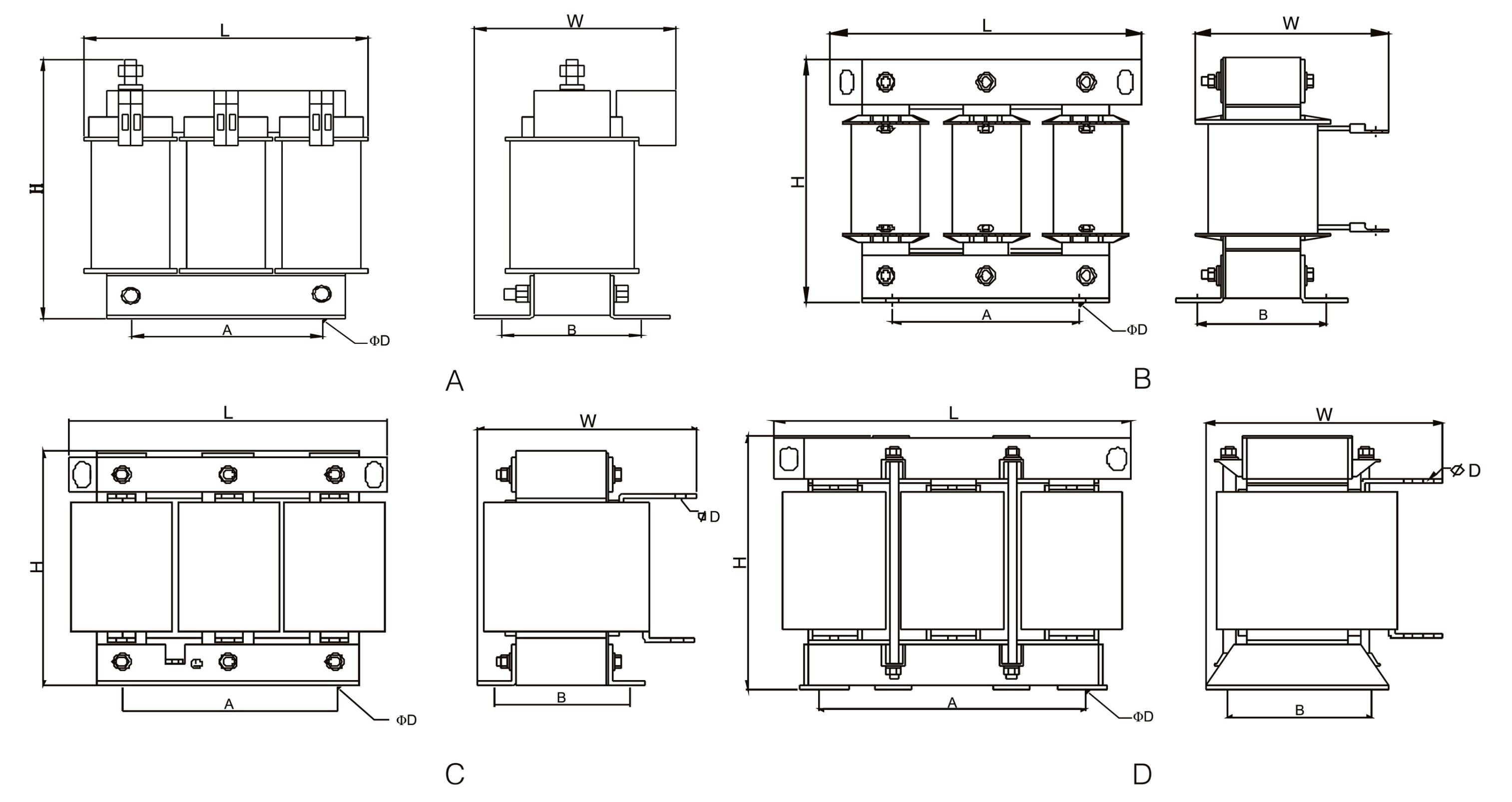 output reactor