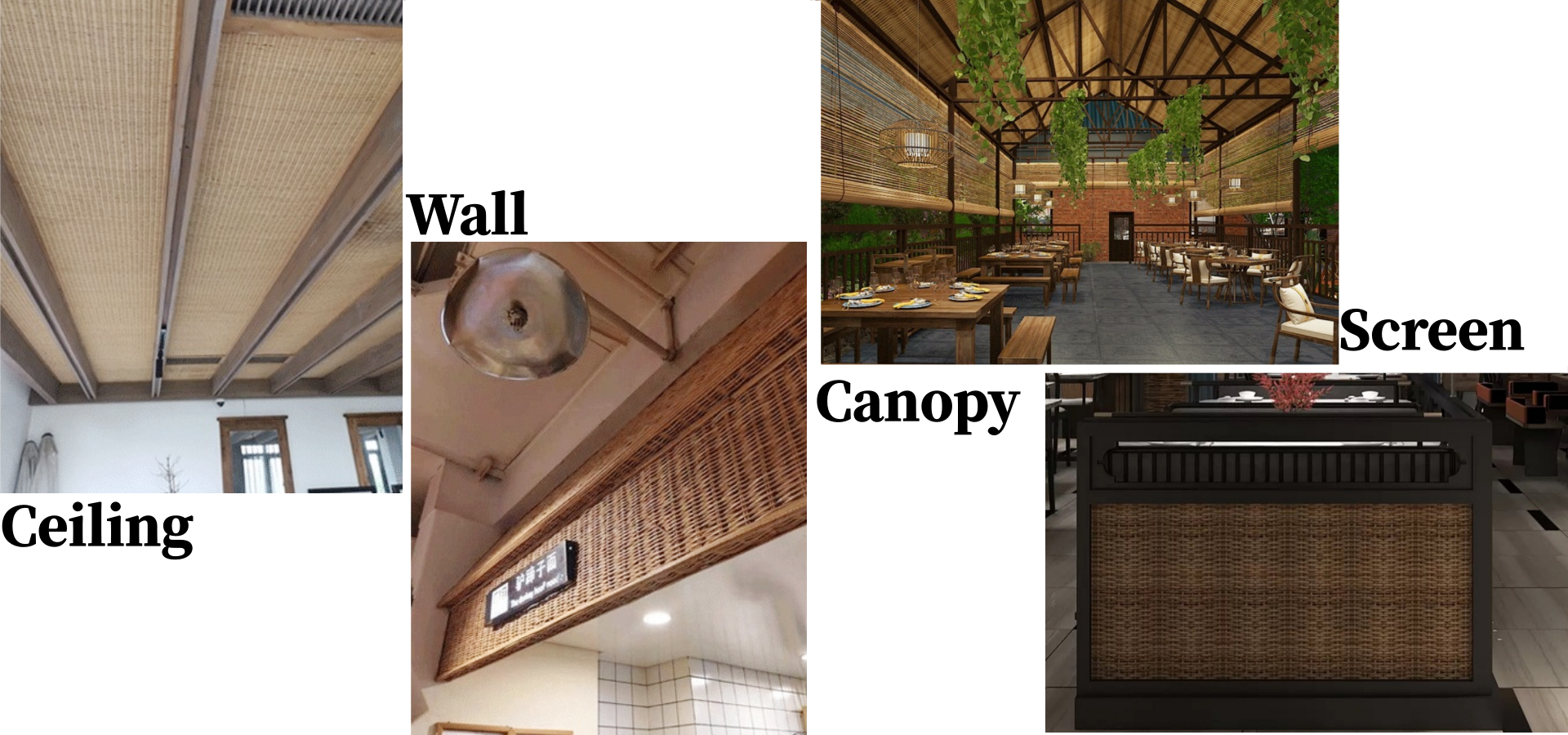 Rattan core furniture