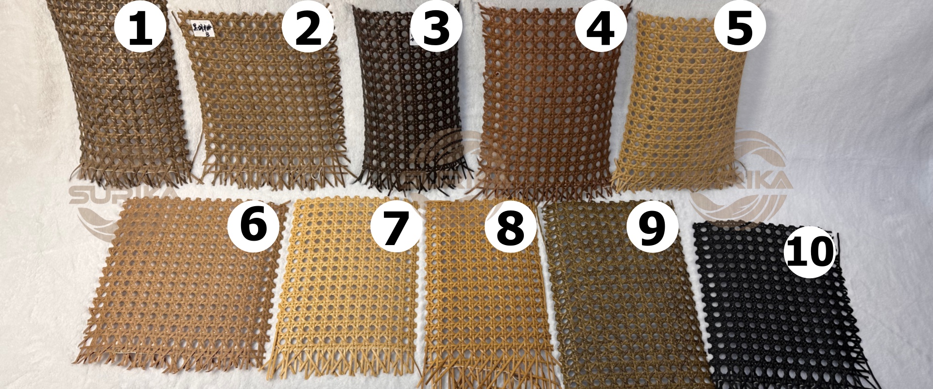 Outdoor plastic webbing