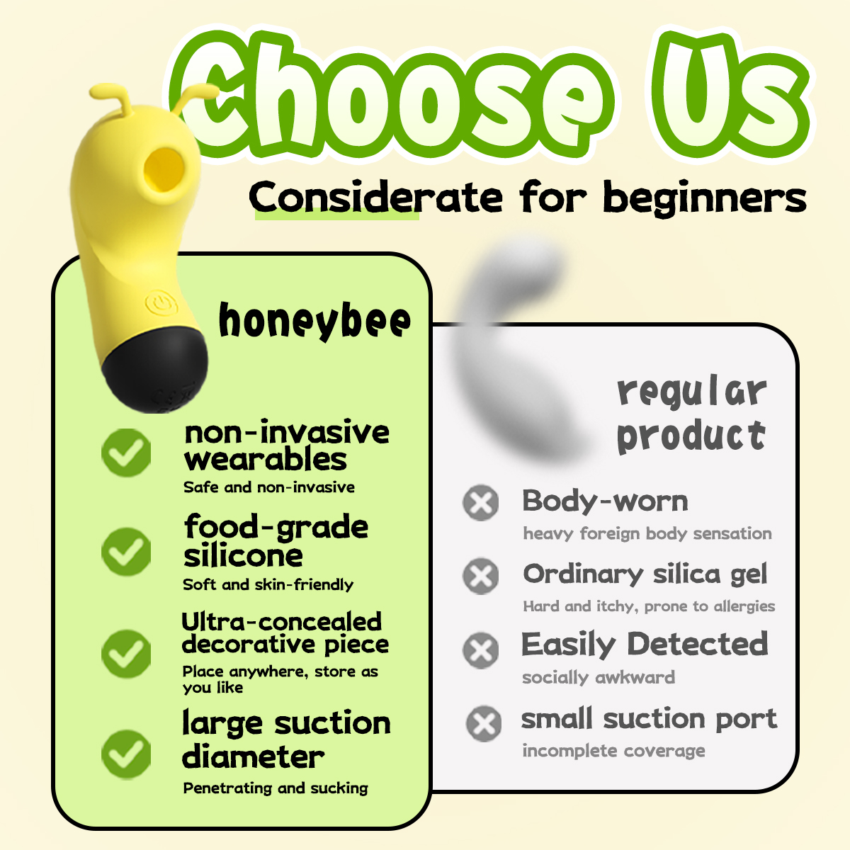 bee suction toy