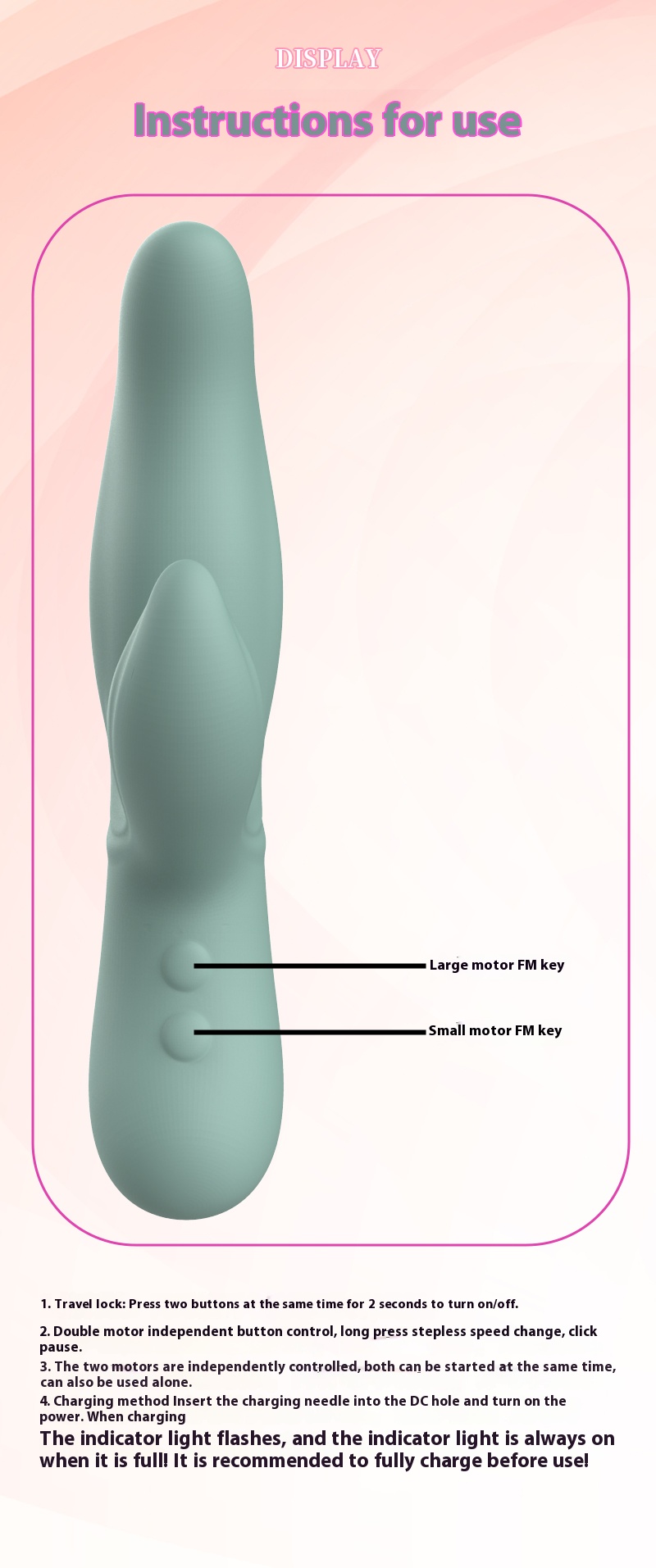 double sided vibrator