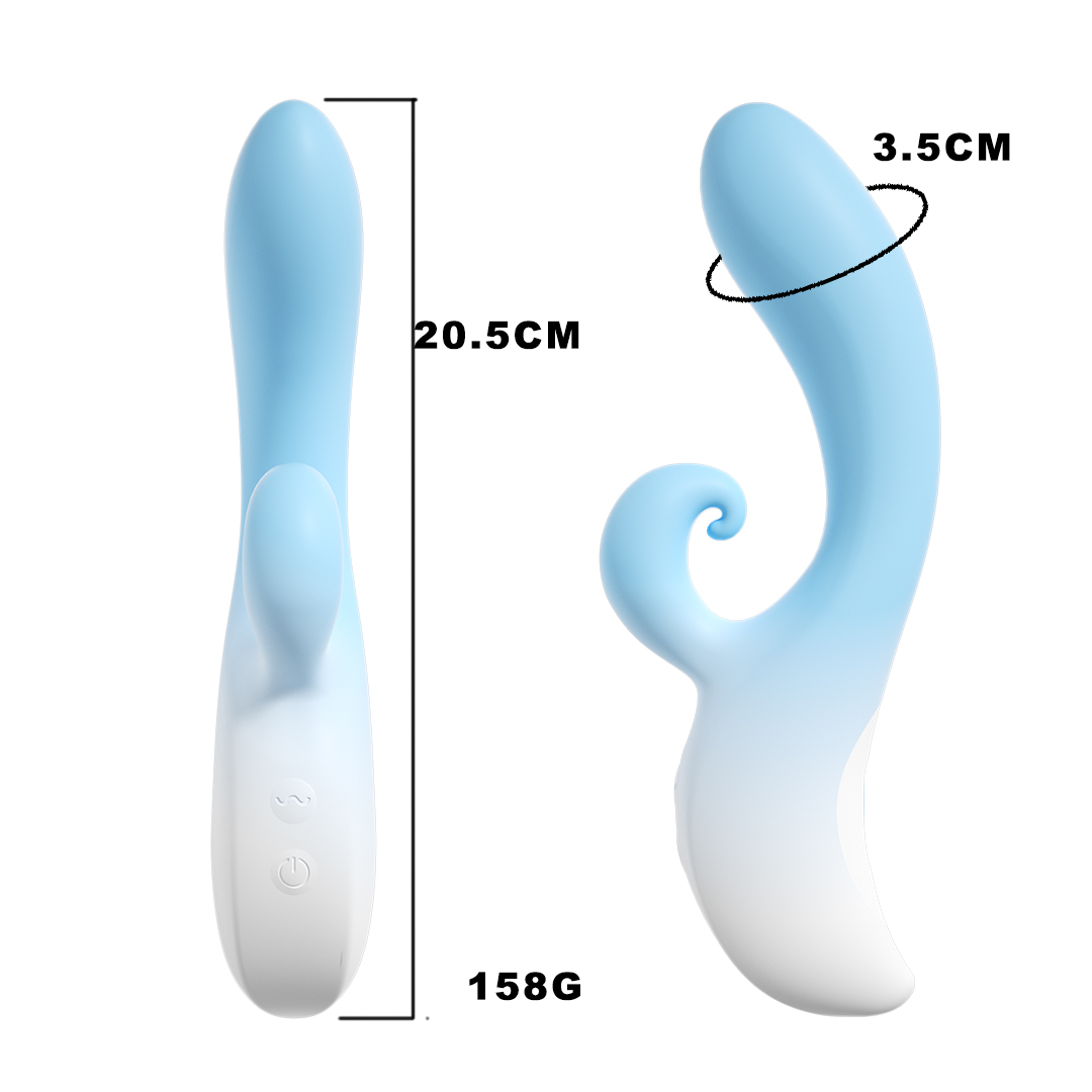 heated 2-in-1 female vibrator