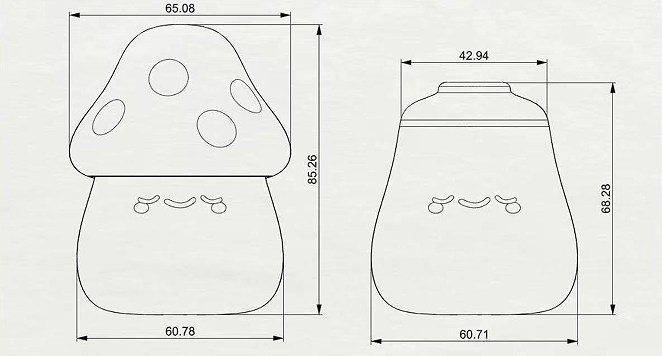 mushroom suction vibrator