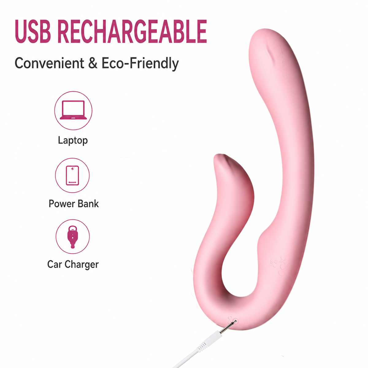 double heads vibrator