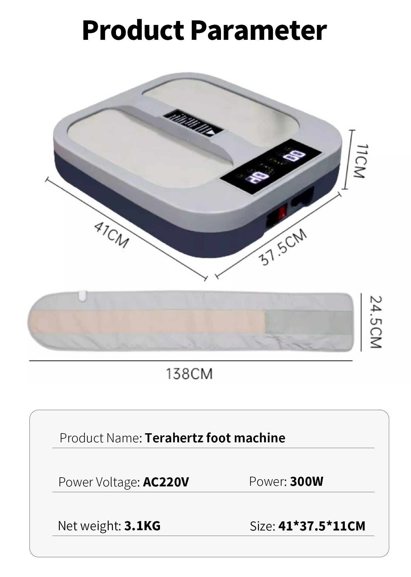 Frequency Foot Terahertz Therapy