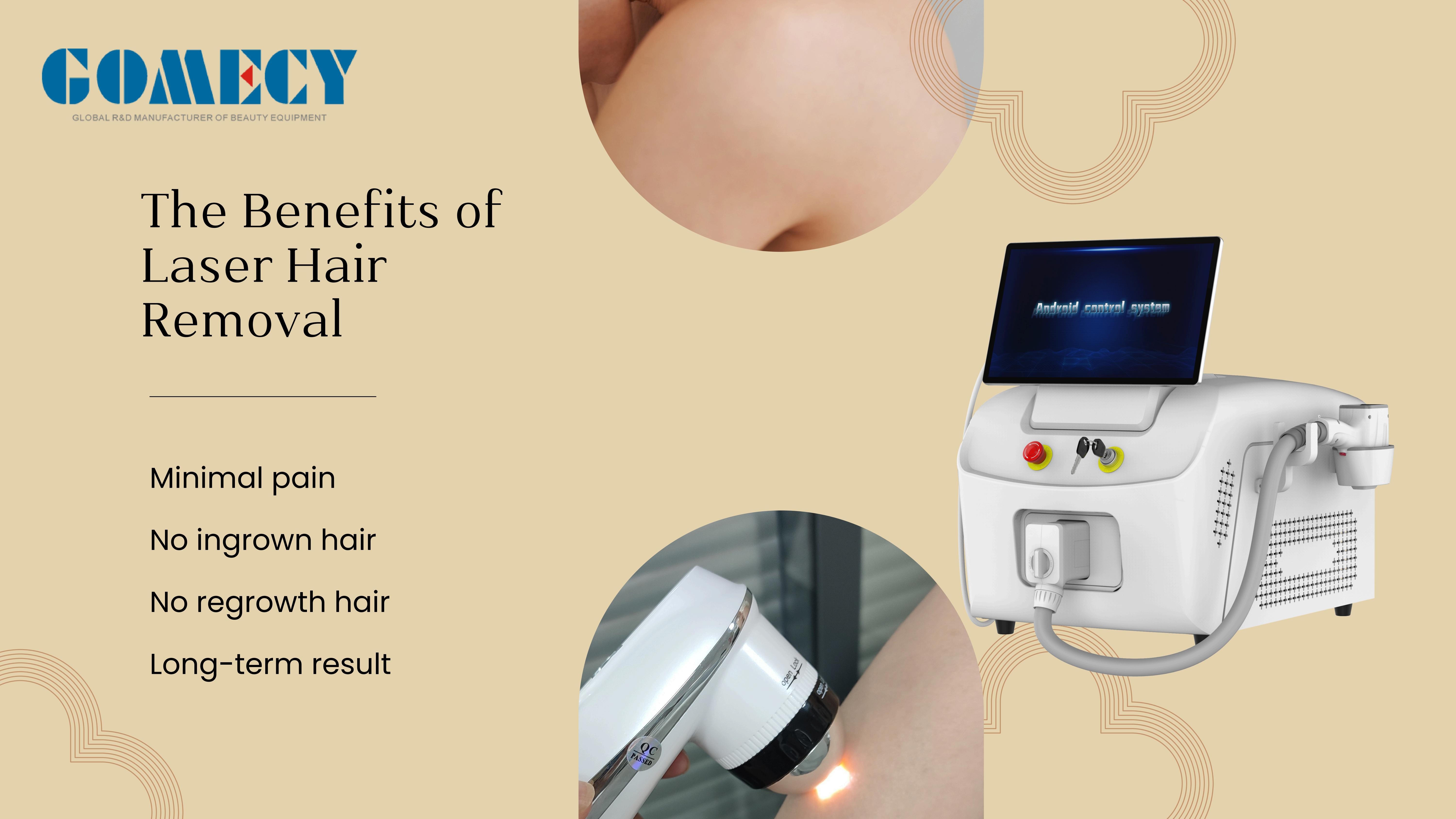 Diode Laser Hair Remove Scalp Skin Hair Condition