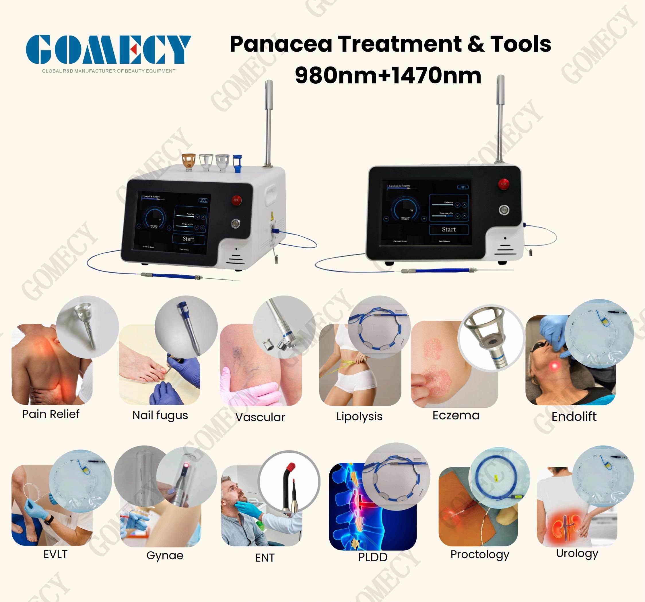 980nm Class 4 Laser Therapy Physiotherapy Machine For Clinic Use