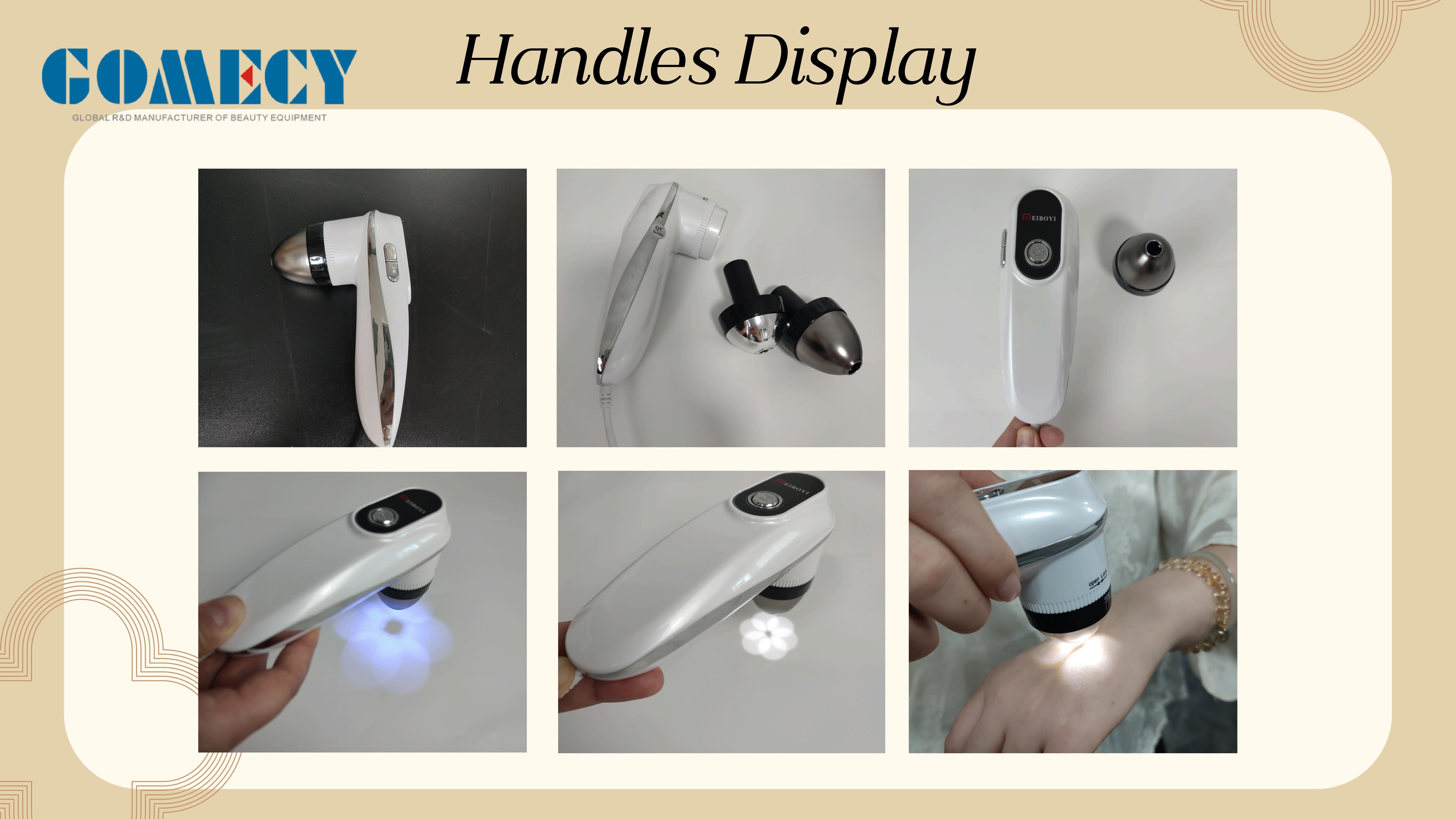 Scalp Skin Hair Condition Detection handle display