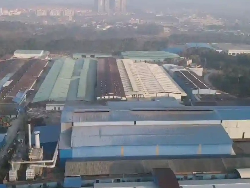 Aerial View of Ronglin Manufacturer Base