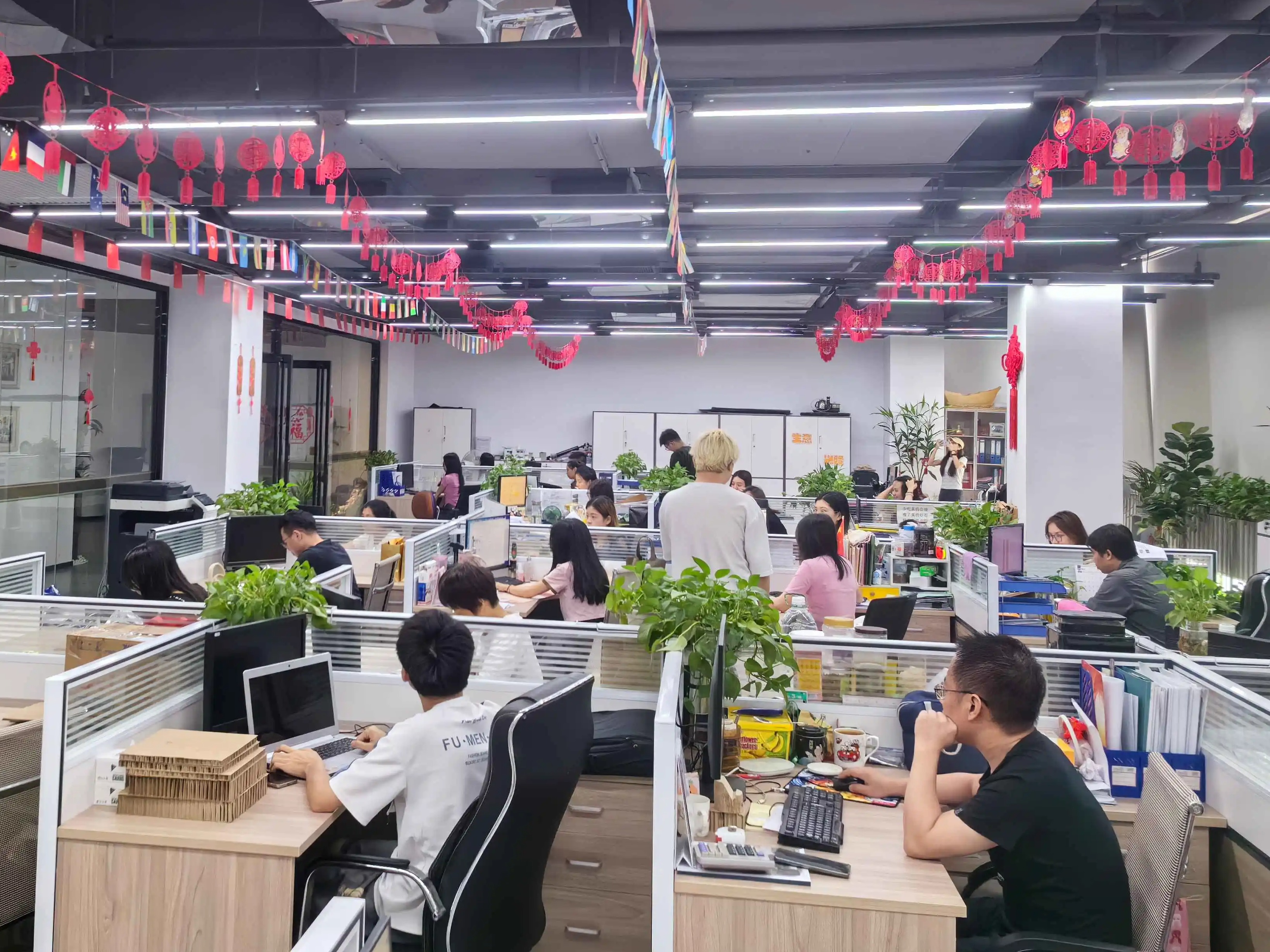 Sales Center Office of Ronglin Company