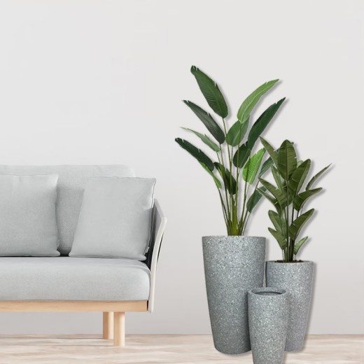 round planter