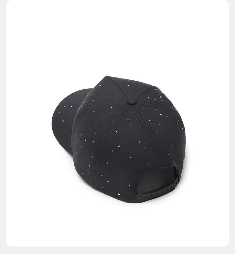 A baseball cap for women is a stylish and practical accessory that combines fashion and functionality. Structurally, it maintains the classic design elements of a traditional baseball cap.