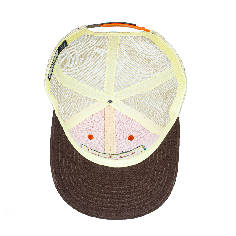 custom embroidered logo trucker hat is Designed for both fashion and functionality, this classic trucker hat features a structured front panel, breathable mesh back, and an adjustable closure for a comfortable fit.