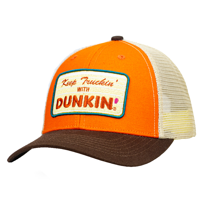 custom embroidered logo trucker hat is Designed for both fashion and functionality, this classic trucker hat features a structured front panel, breathable mesh back, and an adjustable closure for a comfortable fit.