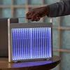 High-Capacity 1200mAh Anti-Touch Design Mosquito Killer Lamp Portable Home Rechargeable Electrical Power for Indoor Outdoor Use