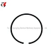 Low-friction piston rings