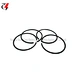 Low-friction piston rings