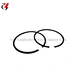 Low-friction piston rings