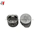 Chrome-plated piston rings