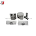 Chrome-plated piston rings
