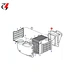 exhaust silencer baffles