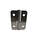 Generator Truck Bus Iron Cabinet Black Sliver Aluminum Door Hinges Stainless Steel Use for Generator Set Canopy Spare Parts