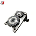 Rotary oil pump for gensets