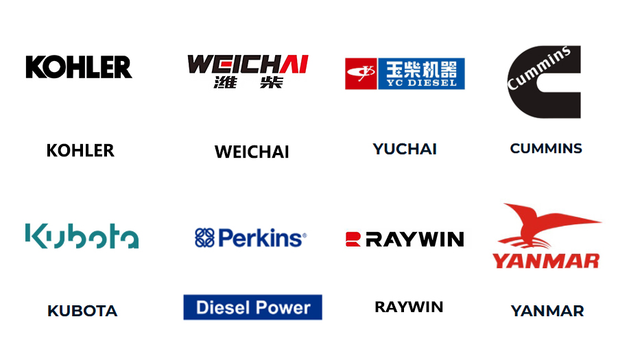 Light tower Opitonal Engine Brands For customers requiring diesel-powered light towers, we offer a selection of high-performance engines from globally recognized manufacturers.