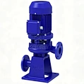 LW vertical sewage pump side view