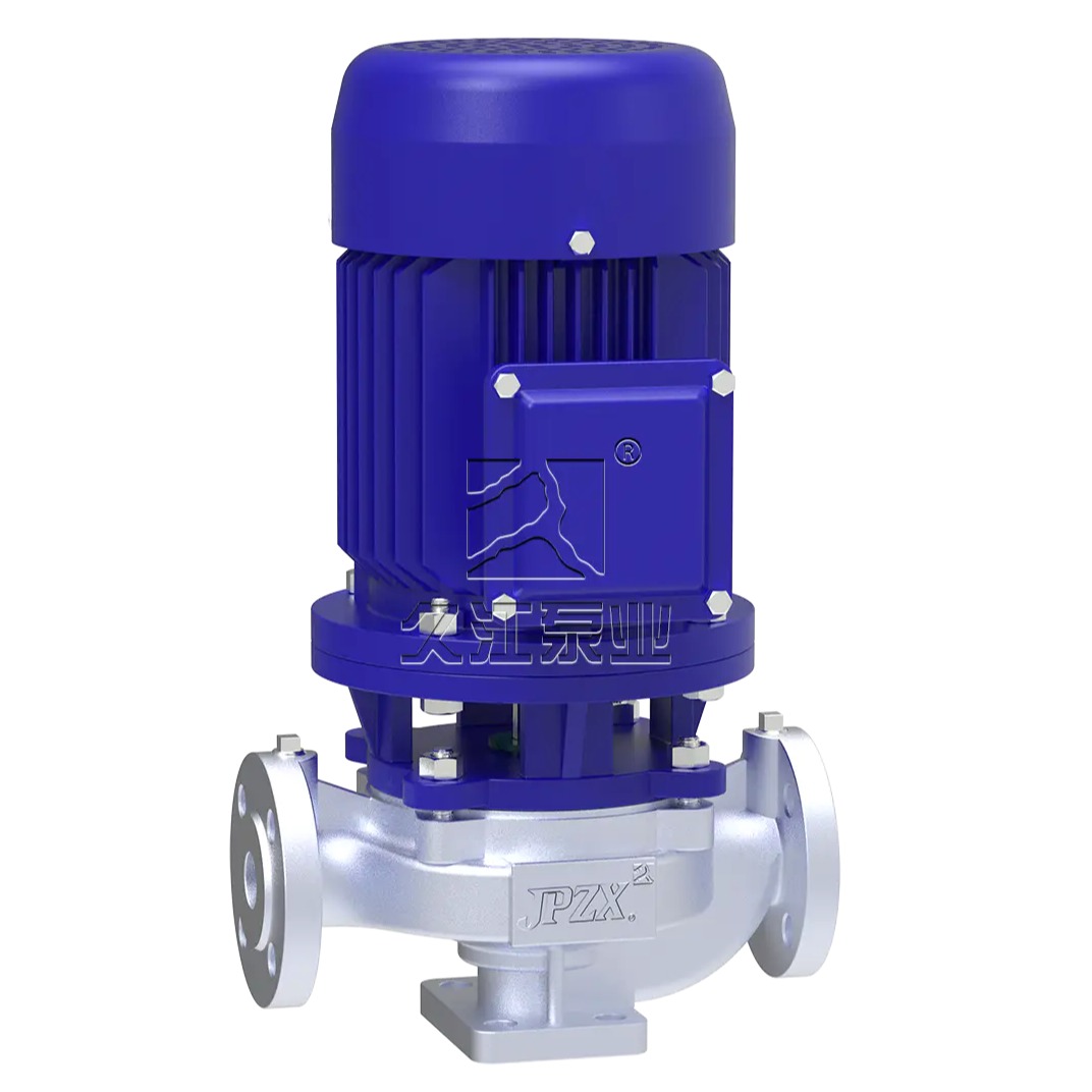 IHG stainless steel vertical pipeline centrifugal pump