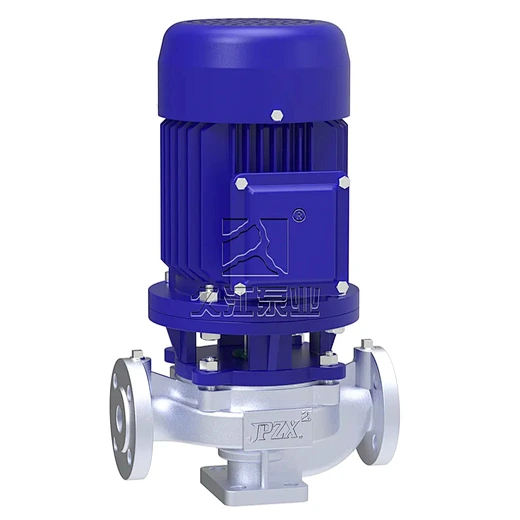 IHG stainless steel vertical pipeline centrifugal pump