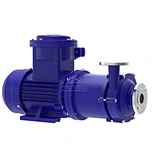 CQ stainless pump motor rear view