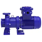CQB-F compact fluoroplastic magnetic pump front view